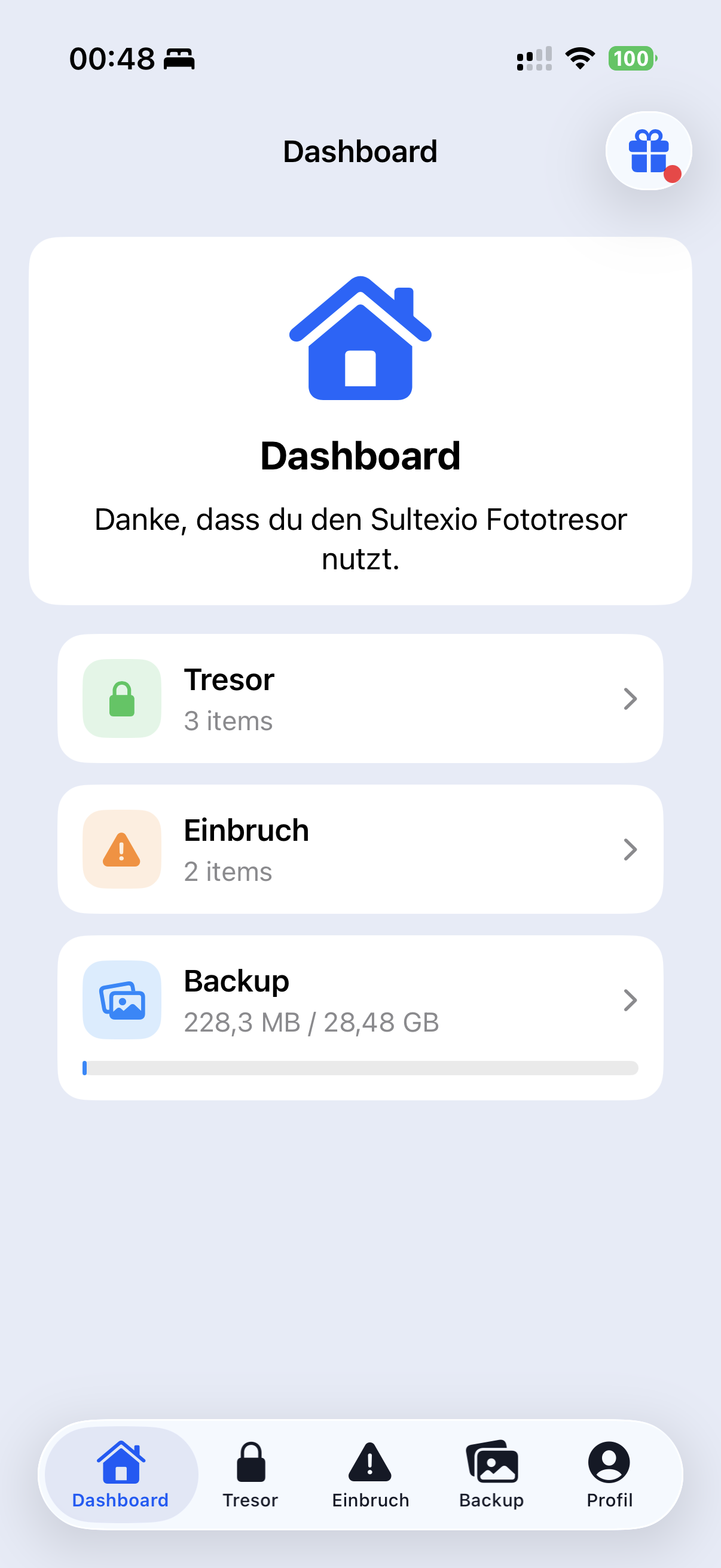 Sultexio Foto Tresor Screenshot